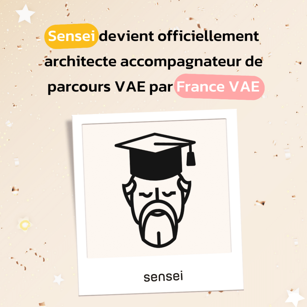 Sensei devient officiellement architecte accompagnateur de parcours par France VAE