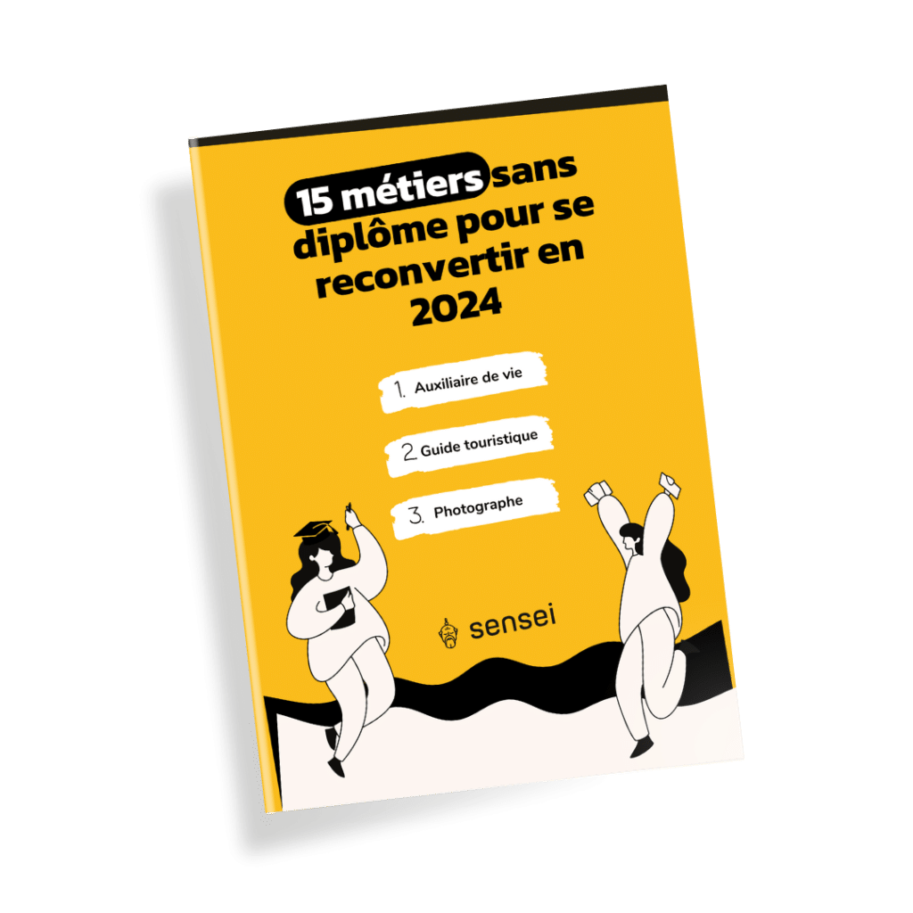 Ebook 15 métiers pour se reconvertir en 2024